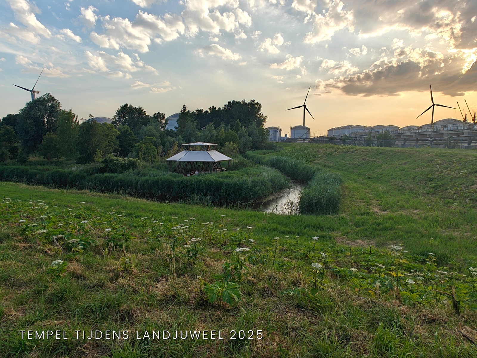 Tempel tijdens Landjuweel 2025